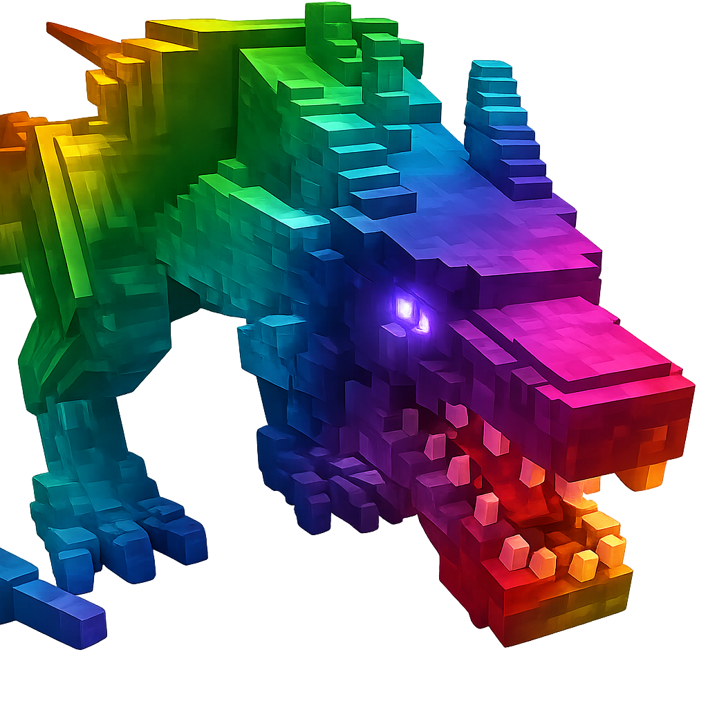 Big Rainbow Black Dragon